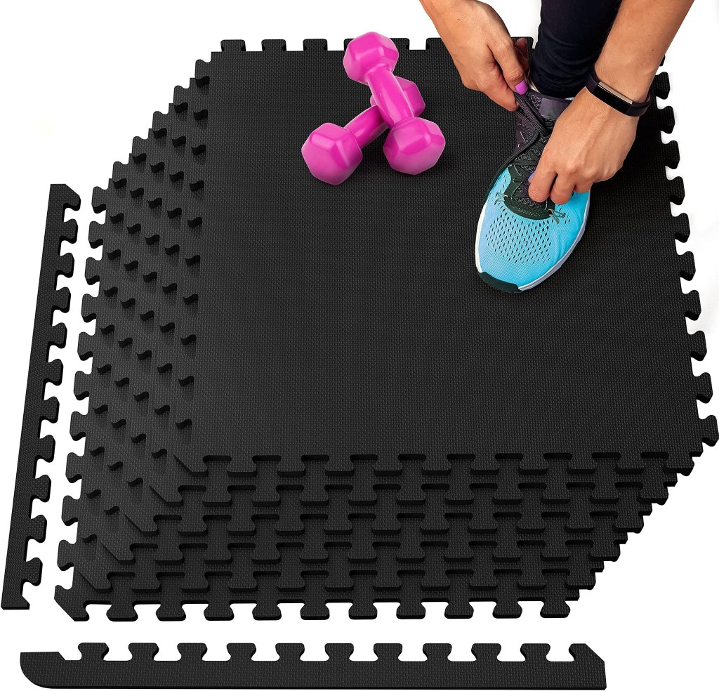 Interlocking EVA foam puzzle tiles